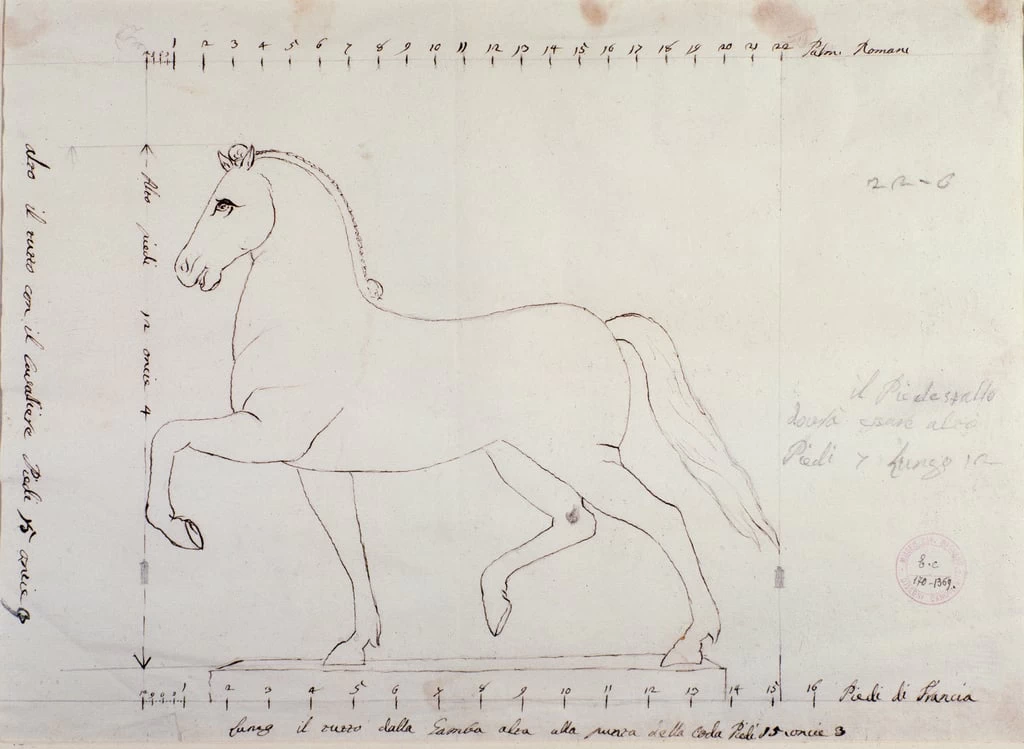 Studio per un cavallo - Museo Civico, Bassano del Grappa